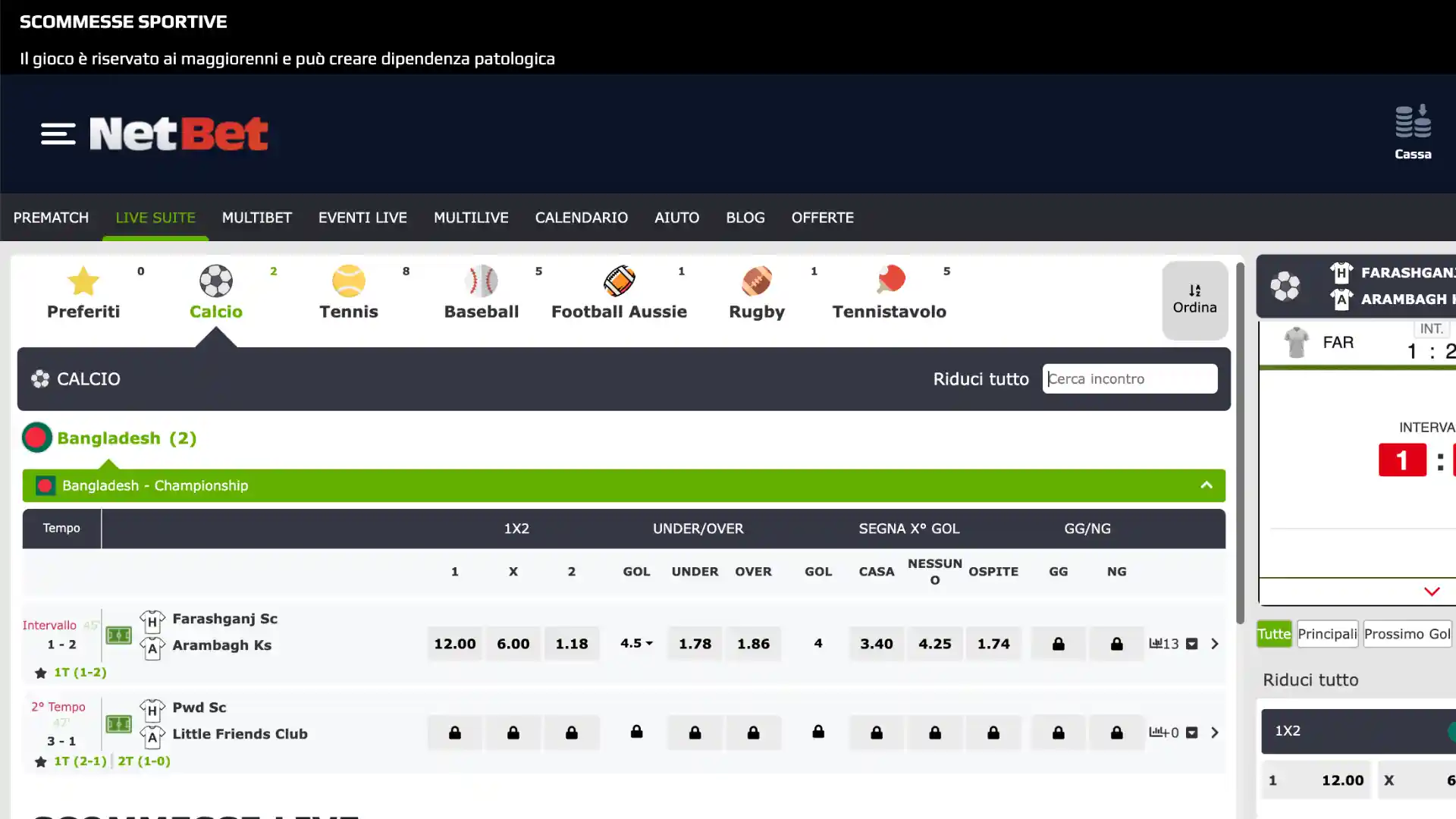 Netbet 4 Assistenza clienti di Netbet